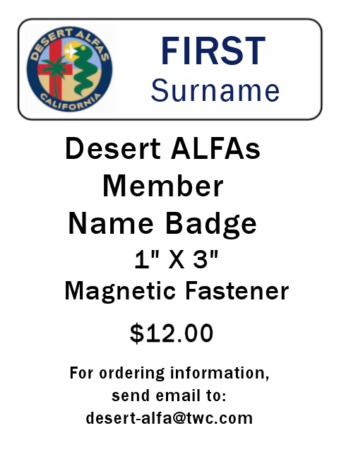 Member Name Badge